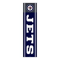Winnipeg Jets 48" Team Name with Logo Leaner