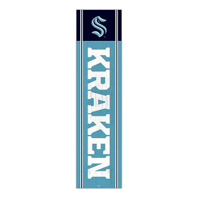 Seattle Kraken 48" Team Name with Logo Leaner