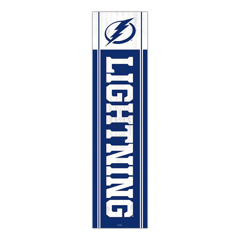 Tampa Bay Lightning 48" Team Name with Logo Leaner