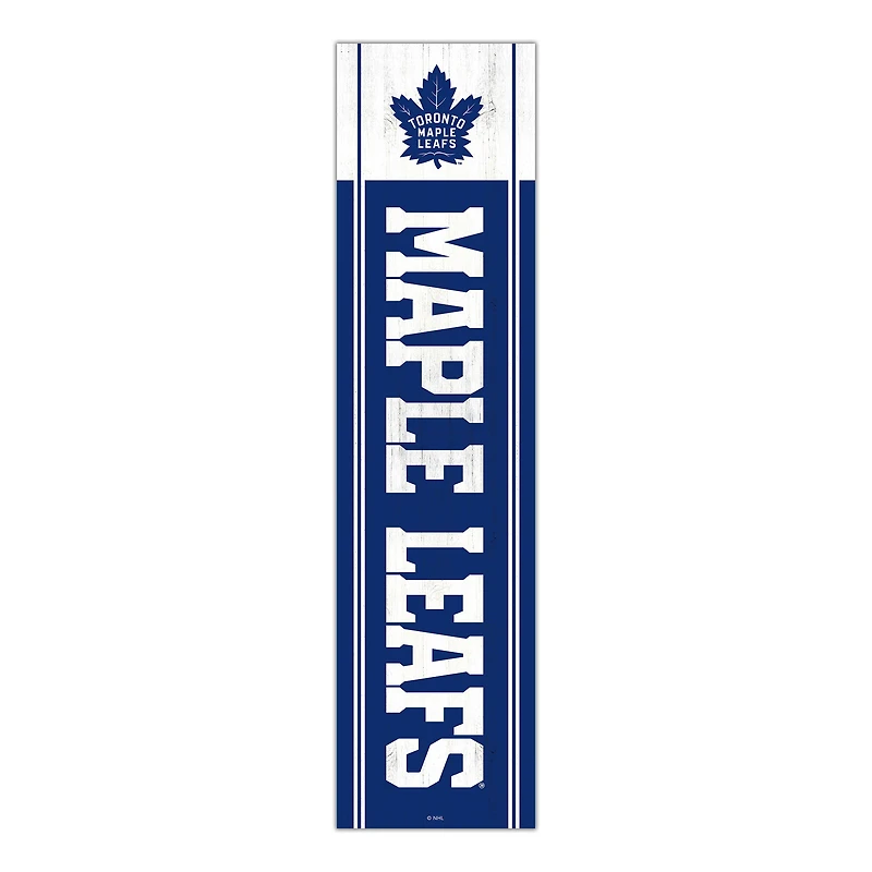 Toronto Maple Leafs 48" Team Name with Logo Leaner