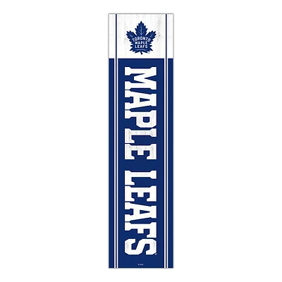 Toronto Maple Leafs 48" Team Name with Logo Leaner