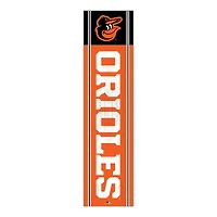Baltimore Orioles 48" Team Name with Logo Leaner