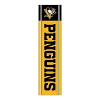 Pittsburgh Penguins 48" Team Name with Logo Leaner