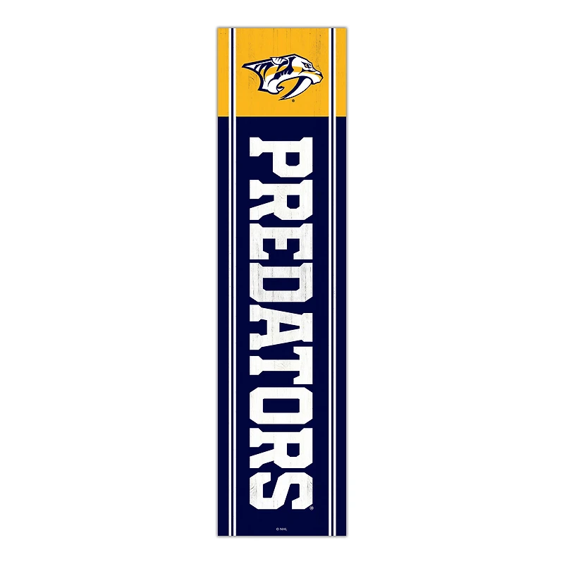 Nashville Predators 48" Team Name with Logo Leaner