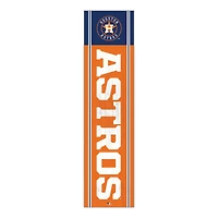 Houston Astros 48" Team Name with Logo Leaner