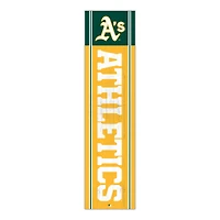 Athletics 48" Team Name with Logo Leaner
