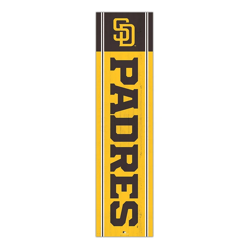 San Diego Padres 48" Team Name with Logo Leaner