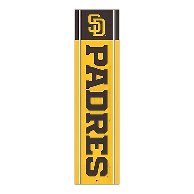 San Diego Padres 48" Team Name with Logo Leaner