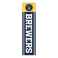 Milwaukee Brewers 48" Team Name with Logo Leaner
