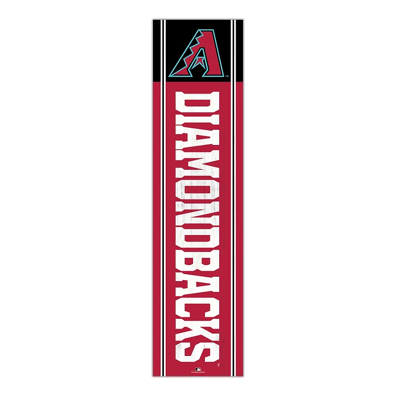 Arizona Diamondbacks 48" Team Name with Logo Leaner