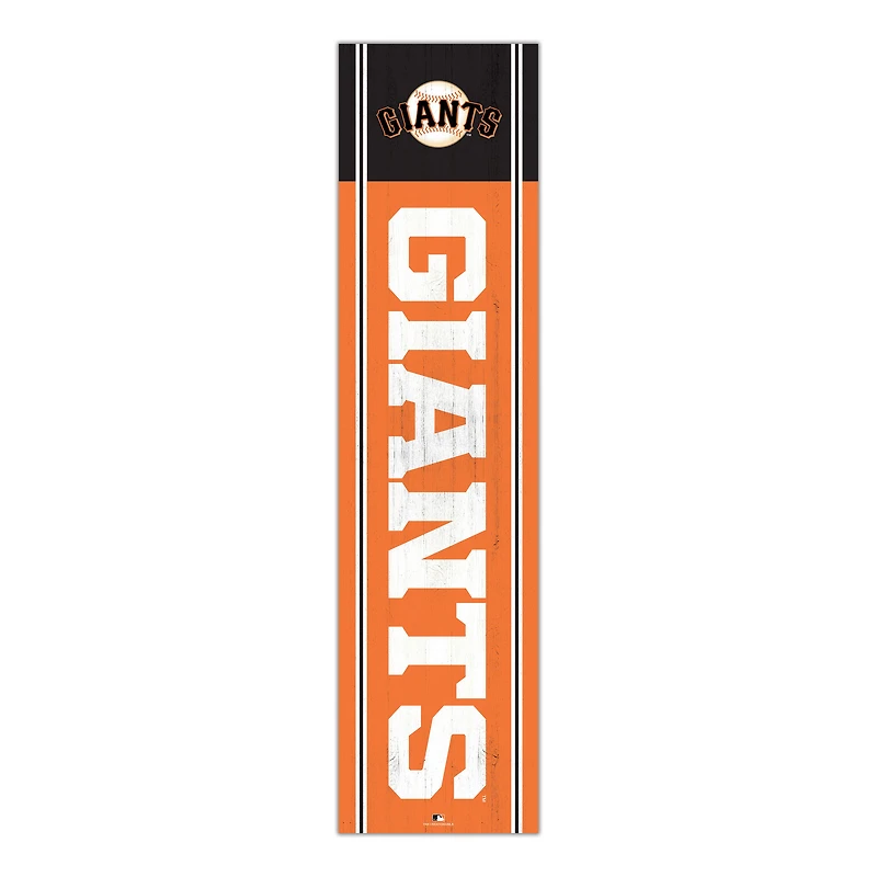 San Francisco Giants 48" Team Name with Logo Leaner