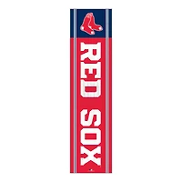 Boston Red Sox 48" Team Name with Logo Leaner