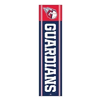Cleveland Guardians 48" Team Name with Logo Leaner