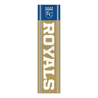 Kansas City Royals 48" Team Name with Logo Leaner