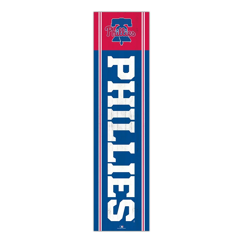 Philadelphia Phillies 48" Team Name with Logo Leaner