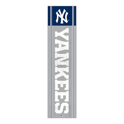 New York Yankees 48" Team Name with Logo Leaner