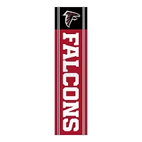 Atlanta Falcons 48" Team Name with Logo Leaner