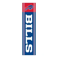 Buffalo Bills 48" Team Name with Logo Leaner