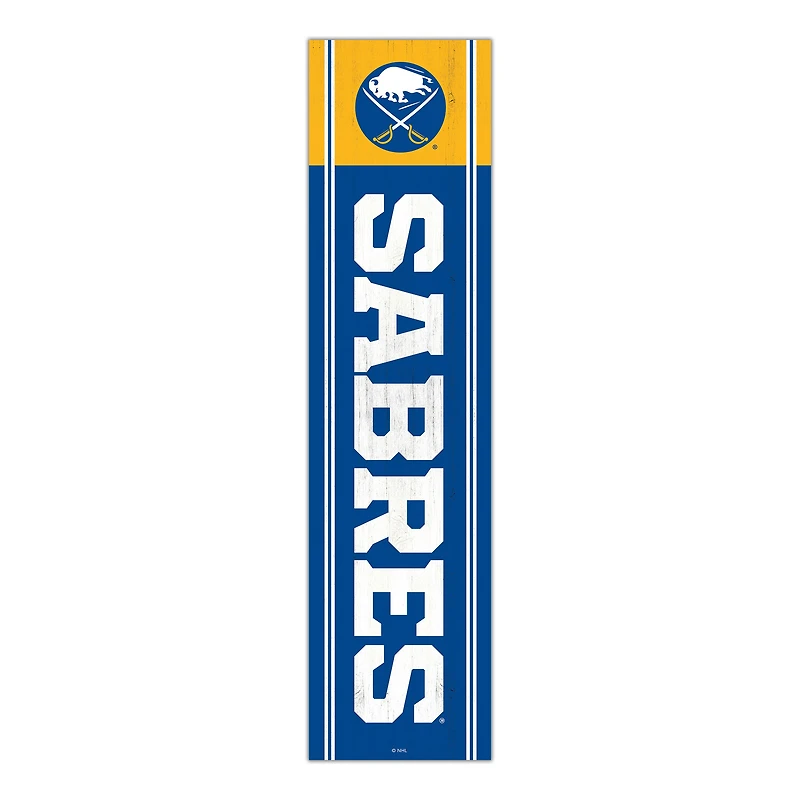 Buffalo Sabres 48" Team Name with Logo Leaner