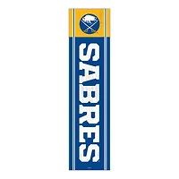 Buffalo Sabres 48" Team Name with Logo Leaner