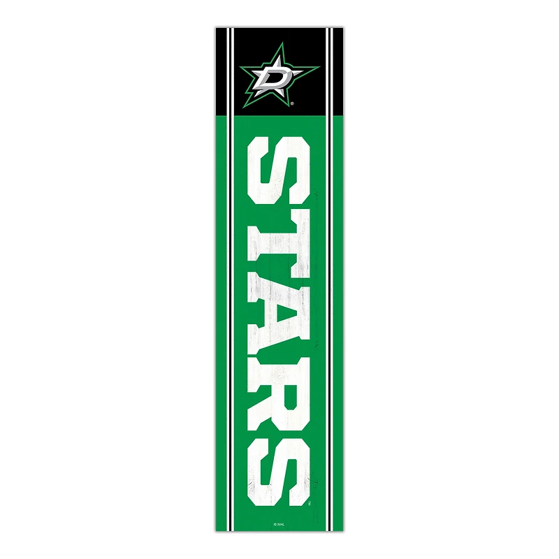 Dallas Stars 48" Team Name with Logo Leaner
