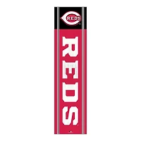 Cincinnati Reds 48" Team Name with Logo Leaner