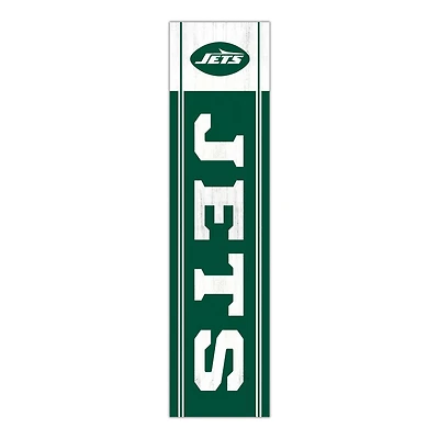 New York Jets 48" Team Name with Logo Leaner