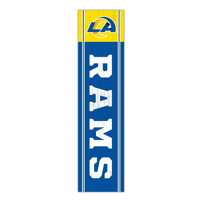 Los Angeles Rams 48" Team Name with Logo Leaner