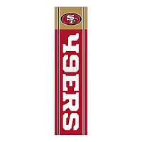 San Francisco 49ers 48" Team Name with Logo Leaner