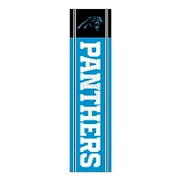 Carolina Panthers 48" Team Name with Logo Leaner