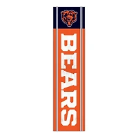 Chicago Bears 48" Team Name with Logo Leaner