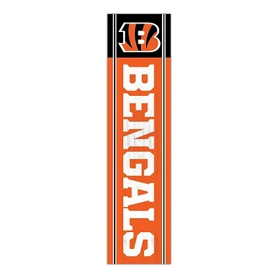 Cincinnati Bengals 48" Team Name with Logo Leaner