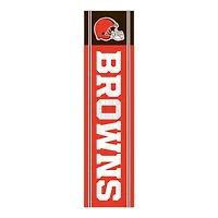 Cleveland Browns 48" Team Name with Logo Leaner