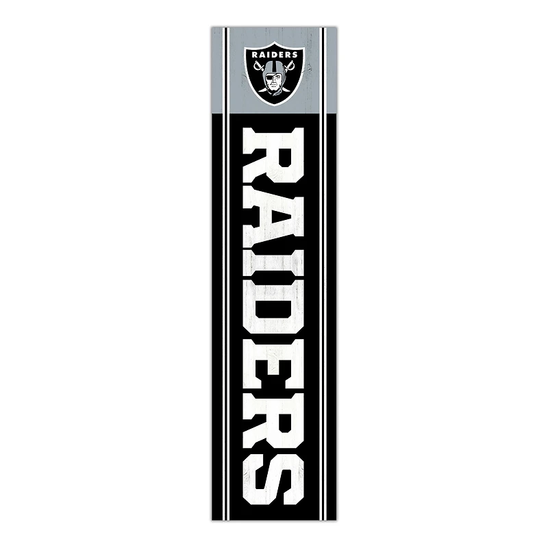 Las Vegas Raiders 48" Team Name with Logo Leaner