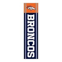Denver Broncos 48" Team Name with Logo Leaner