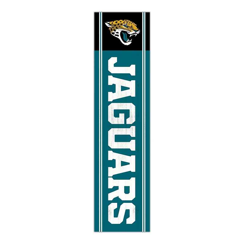 Jacksonville Jaguars 48" Team Name with Logo Leaner