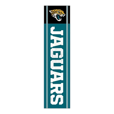 Jacksonville Jaguars 48" Team Name with Logo Leaner