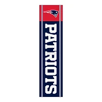 New England Patriots 48" Team Name with Logo Leaner