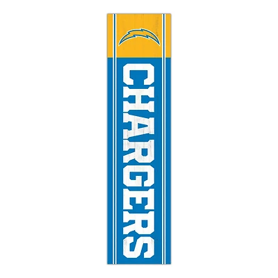 Los Angeles Chargers 48" Team Name with Logo Leaner