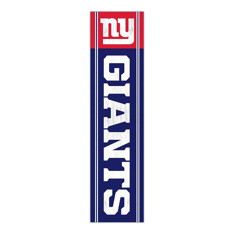 New York Giants 48" Team Name with Logo Leaner