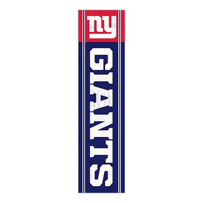 New York Giants 48" Team Name with Logo Leaner