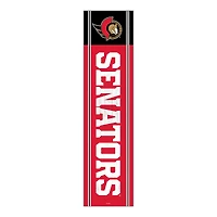 Ottawa Senators 48" Team Name with Logo Leaner