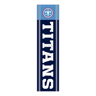 Tennessee Titans 48" Team Name with Logo Leaner