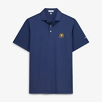 Men's Peter Millar Navy Presidents Cup Hugo Performance Jersey Polo