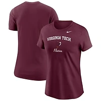 Women's Nike Maroon Virginia Tech Hokies Primary T-Shirt