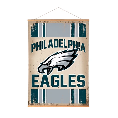 Philadelphia Eagles 36" x 54" Large Canvas Wall Art Tapestry with Wood Frame
