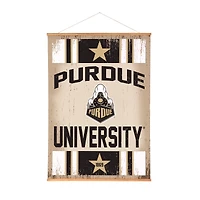 Purdue Boilermakers 36" x 54" Large Canvas Wall Art Tapestry with Wood Frame
