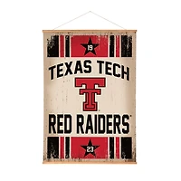 Texas Tech Red Raiders 36" x 54" Large Canvas Wall Art Tapestry with Wood Frame