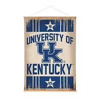Kentucky Wildcats 36" x 54" Large Canvas Wall Art Tapestry with Wood Frame