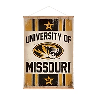 Missouri Tigers 36" x 54" Large Canvas Wall Art Tapestry with Wood Frame